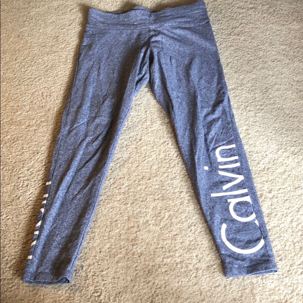 Grey Calvin Klein leggings